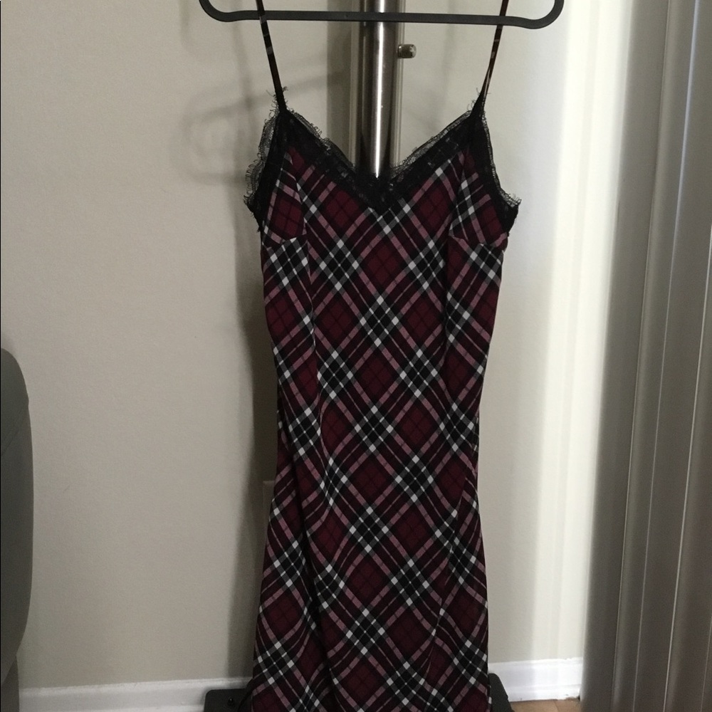 Michael Kors Women’s Red plaid dress